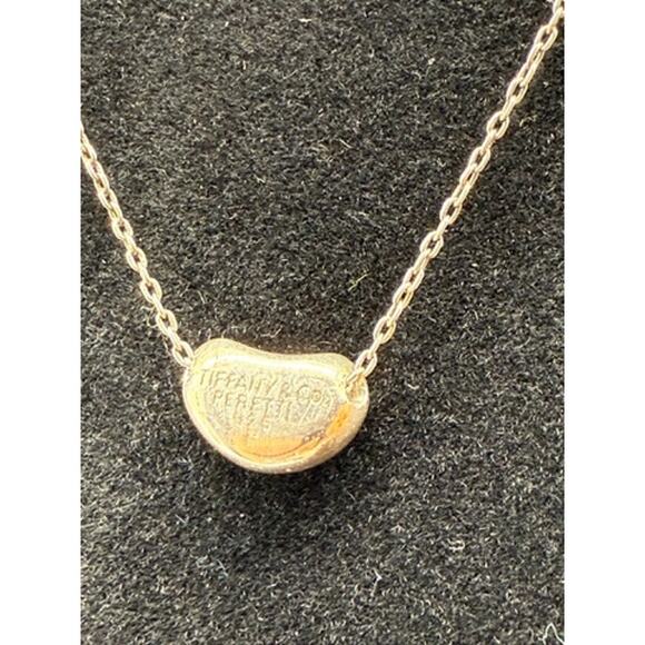 Tiffany & Co. Bean® Design Pendant Necklace*Elsa Peretti Collection*Velvet BOX - Picture 4 of 8